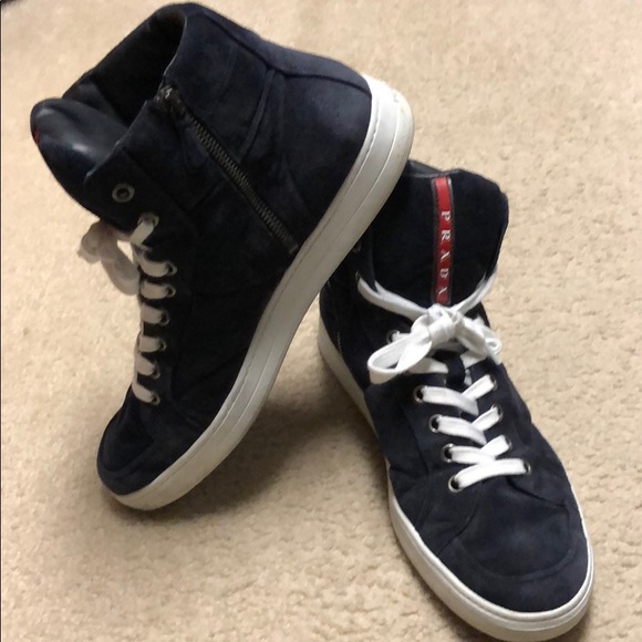 high top prada sneakers